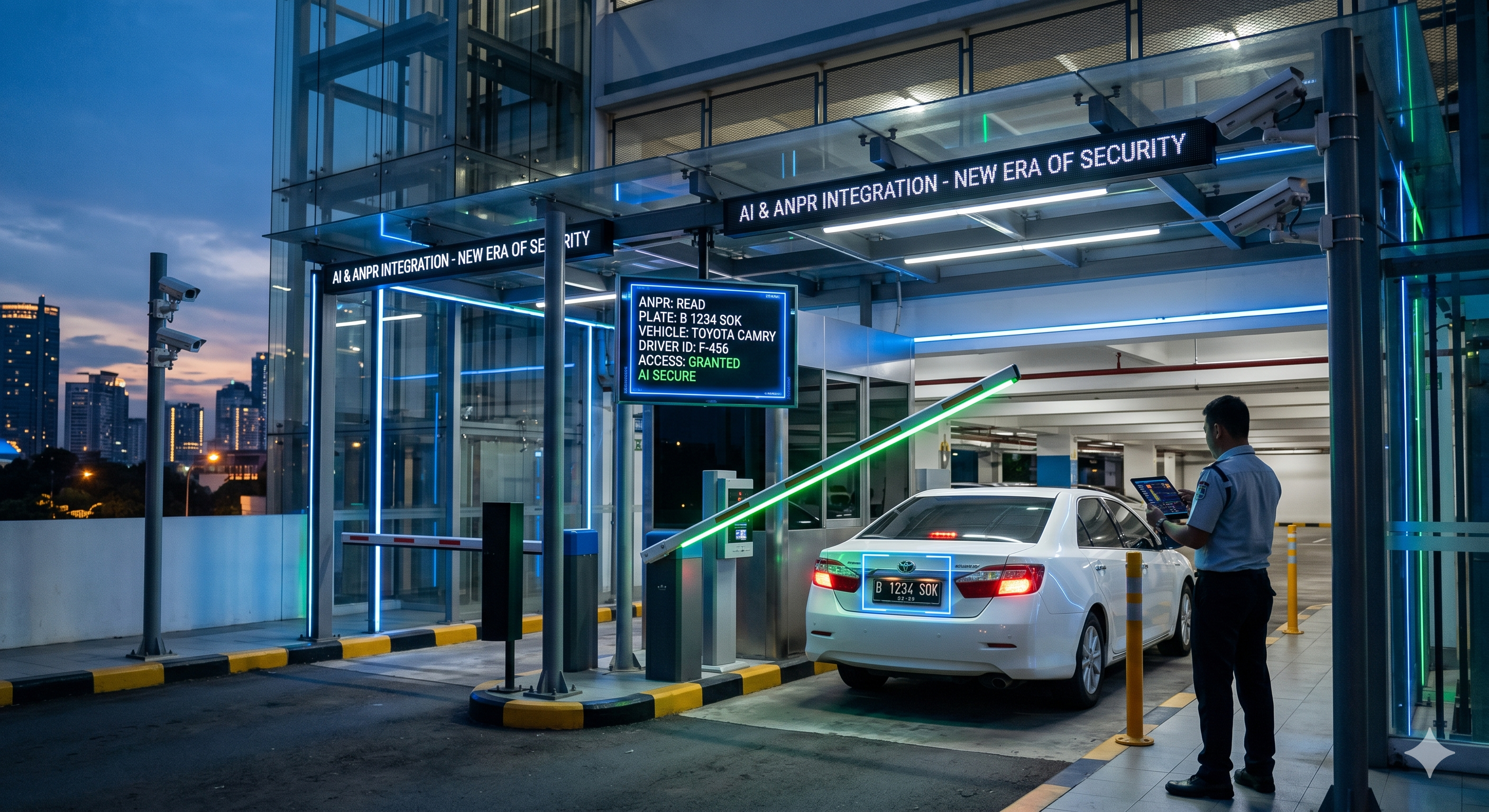 AI and ANPR Integration: A New Era of Security at Modern Parking Gates